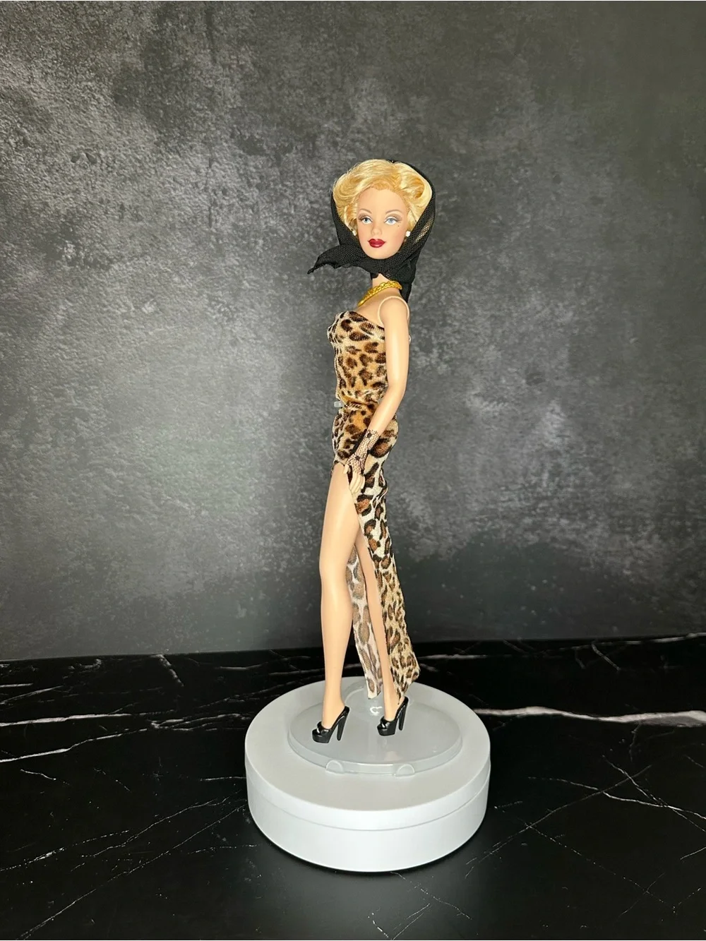 OOAK Vintage Barbie Muse - Golden Age of Hollywood Inspired Handmade Gown Dress